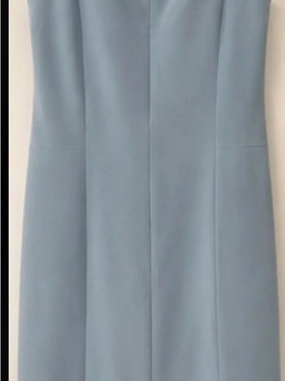 Tahari Light Blue Draped Blazer and Skirt Set